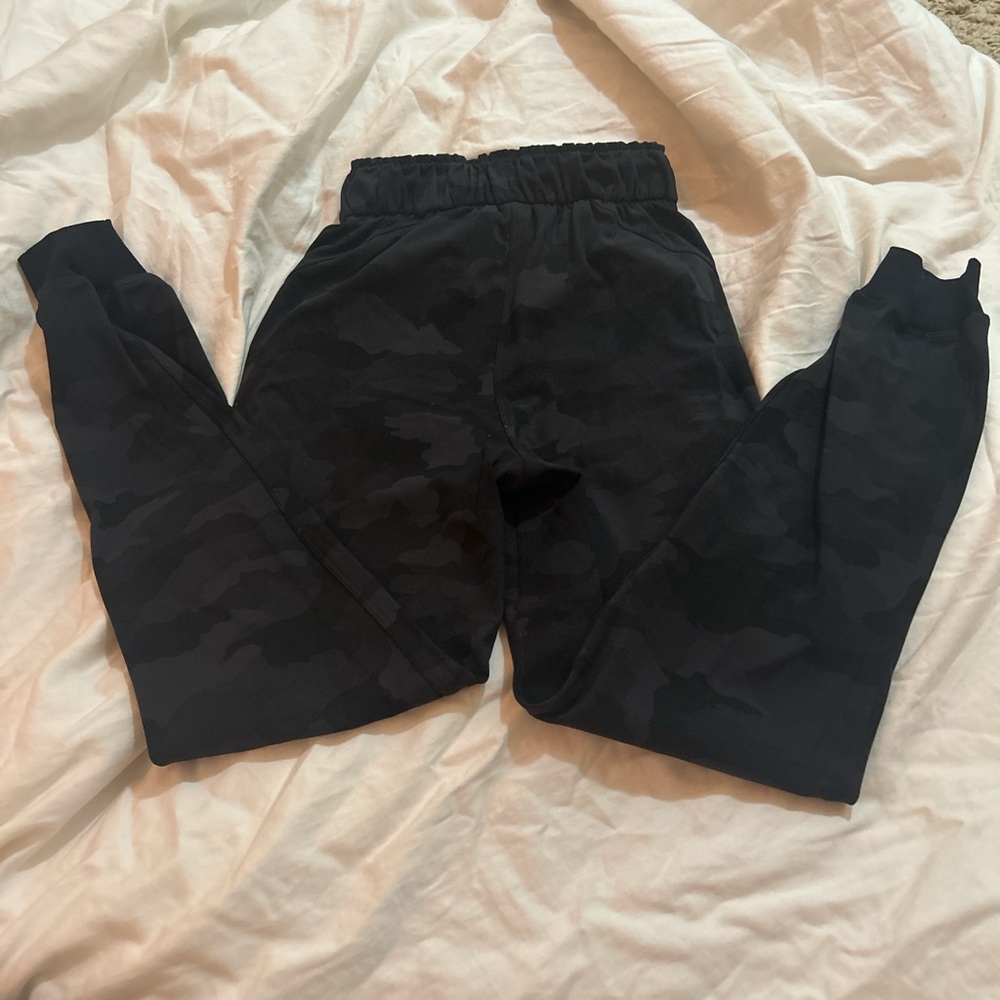Lululemon Athletica Black Camouflage Joggers